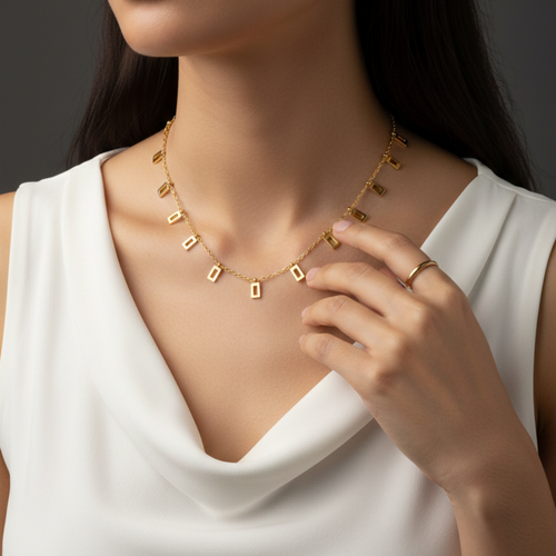 The Aurelle Link Necklace