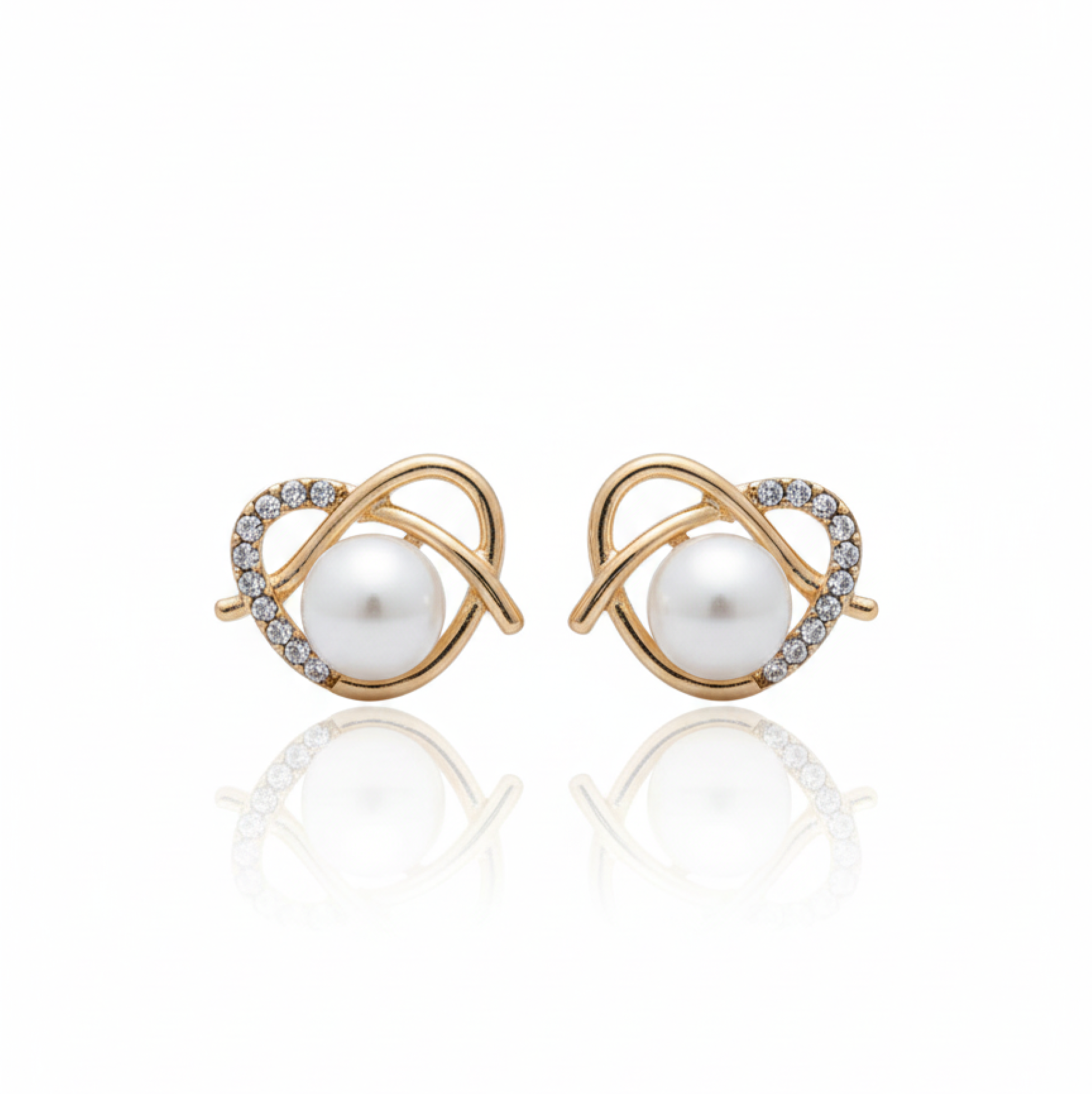 Ivory Pearl Stud Earring